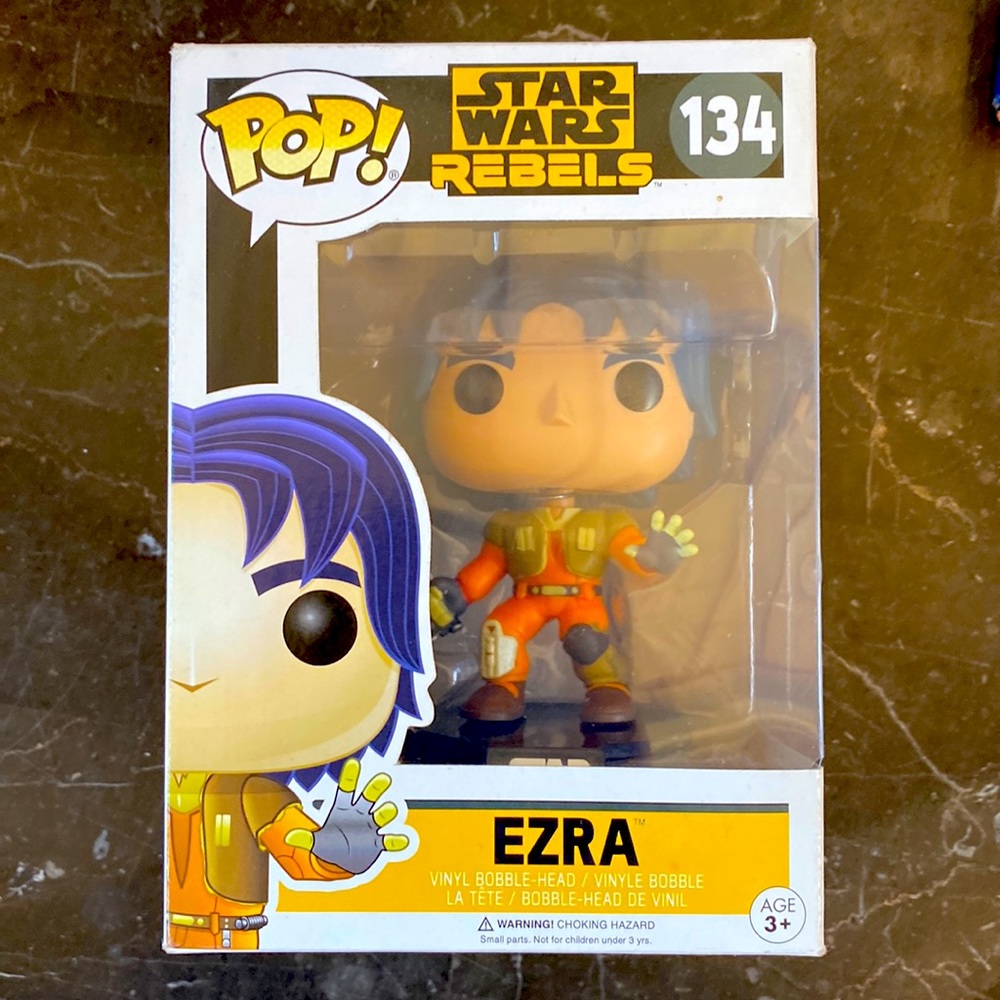 Funko POP! Star Wars Rebels Ezra #134 Vinyl Figure